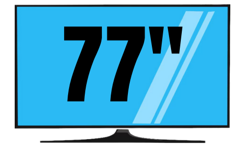 77 אינץ'