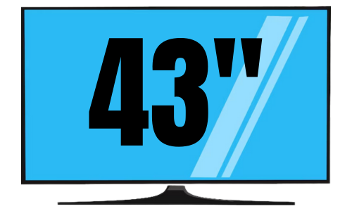43 אינץ'