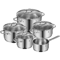 סט 5 סירים נירוסטה  מבית WMF דאבליו אם אף דגם 721556380