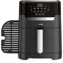 מכשיר AIRFRY משולב גריל חשמלי מבית TEFAL טפאל דגם EY505827