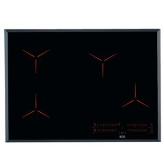 כיריים אינדוקציה 70 ס"מ מבית AEG אאג דגם MAXISENSE PURE BLACK IPE74541FB