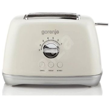 מצנם 2 פרוסות GORENJE גורנייה דגם T900RL-CREAM