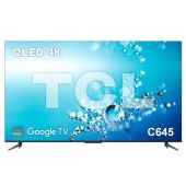 טלוויזיה חכמה "65 QLED 4K Google TV מבית TCL טי.סי.אל דגם 65C645