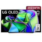 טלוויזיה חכמה "83 אינץ ברזולוציית LG OLED EVO 4K C3 דגם OLED83C36LA