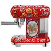 מכונת קפה מבית SMEG סמג דגם ECF01 סדרת דולצ'ה וגבאנה