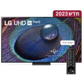 טלוויזיה חכמה 65 אינץ ברזולוציית 4K LG UHD דגם 65UR91006LB