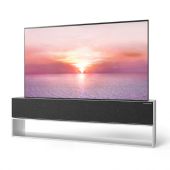 טלוויזיה חכמה עם מסך נגלל "65 4K OLED מבית LG אל ג'י דגם SIGNATURE OLED65R1