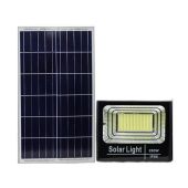 פרוז'קטור סולארי 200 וואט עם זרקור לד סולארי ושלט מבית SOLAR LIGHT סולאר לייט דגם PR-S01C-200