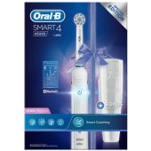 מברשת שיניים חשמלית עם חיבור לאפליקציה מבית ORAL-B אורל בי דגם SMART 4 4500S