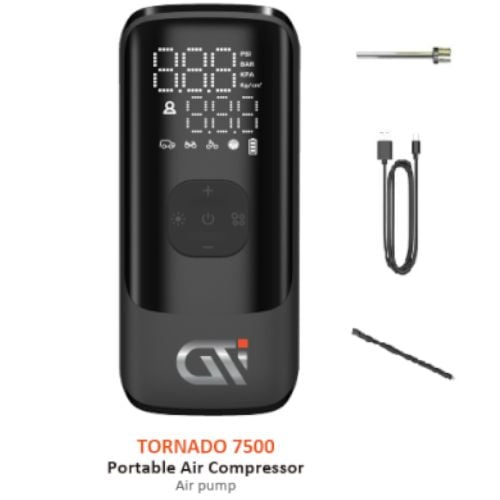 משאבת ניפוח ניידת לרכב GTI TORNADO גי טי אי דגם 50155