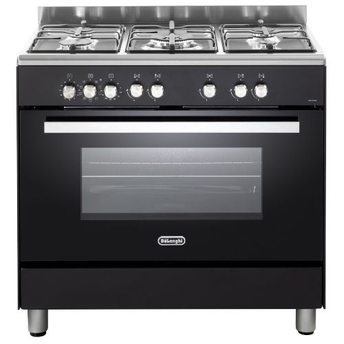 תנור משולב כיריים 90 ס"מ מבית DELONGHI דלונגי דגם DEMA965 IL