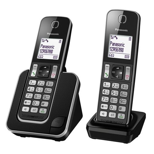טלפון אלחוטי + שלוחה נוספת מבית PANASONIC פנסוניק דגם KXTGD312