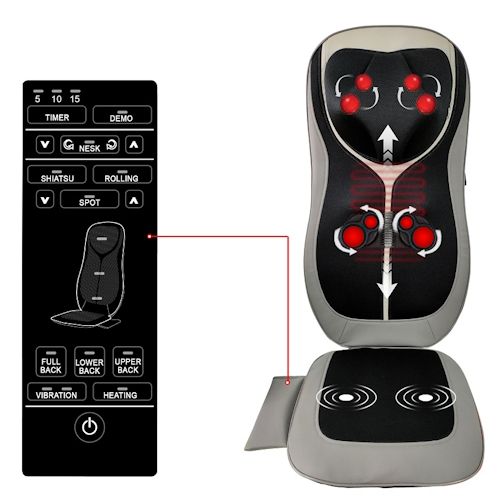 מושב עיסוי שיאצו גל MEDICS CARE מדיקס קר דגם MC-2305