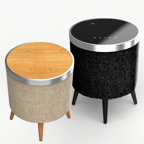 שולחן רמקול עגול+טעינה אלחוטית מבית NOA נואה Sound Box V1200w