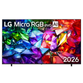 טלוויזיה חכמה "100 LG MICRO RGB EVO AI אל ג`י דגם 100MRGB95B6