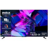 טלוויזיה חכמה "100 HISENSE MINI LED 4K הייסנס דגם 100U72KQ