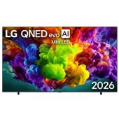 טלוויזיה חכמה 115" 4K QNED MINILED LG אל ג`י דגם 115QNED93B6