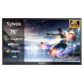 טלויזיה בגודל 75 אינץ` SYLVOX OUTDOOR TV(Google TV) DECK PRO 2.0 דגם 23948