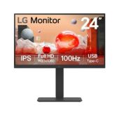 מסך מחשב "23.8 LG FHD אל ג`י דגם 24BA650-B