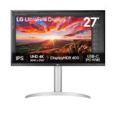 מסך מחשב "27 LG UHD 4K אל ג`י דגם 27UP850K-W