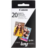 20 דפי הדפסה למצלמות דיגיטליות CANON קנון דגם ZOEMINI ZP-2030-20 3214C002AD