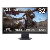 מסך מחשב גיימינג "31.5 LG QHD אל ג`י דגם 32GS60QC-B
