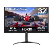 מסך מחשב "31.5 LG ULTRAFINE 4K אל ג`י דגם 32UR550K-B
