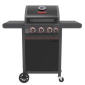גריל גז 3 מבערים כולל כירת צד AMGAZIT אמגזית דגם BLUEFLAME 34067