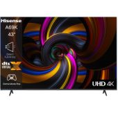 טלוויזיה חכמה "43 HISENSE 4K הייסנס דגם 43A69K