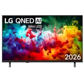 טלוויזיה חכמה "LG QNED AI MINI LED 4K 55 אל ג`י דגם 55QNED70B6T