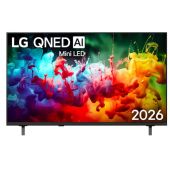 טלוויזיה חכמה 50 אינץ` LG QNED AI QNED70 MINI LED אל ג`י דגם 50QNED70B6T