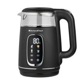 קומקום חשמלי דיגיטלי שחור 1.7 ליטר KITCHENCHEF קיטשן שף דגם 5261