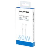 כבל טעינה וסנכרון USB-C 60W ל-MOWER USB-C מאוור דגם 572888