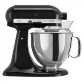 מיקסר KITCHENAID קיצ'ן אייד 5KSM175EOB שחור חלק
