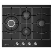 כיריים גז 4 להבות 56 ס״מ מבית MIDEA מידאה דגם 60GM097