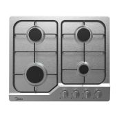 כיריים גז 4 להבות מבית MIDEA מידאה דגם 60SJ401-SS