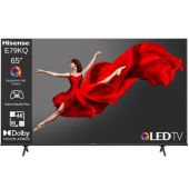 טלוויזיה חכמה "65 HISENSE QLED 4K הייסנס דגם 65E79KQ