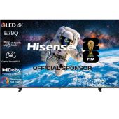 טלוויזיה חכמה 50" HISENSE QLED & DLED הייסנס דגם 50E79Q