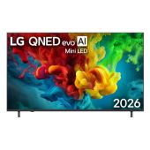 טלוויזיה חכמה "LG QNED AI MINI LED QNED84 4K 65 אל ג`י דגם 65QNED84B6T
