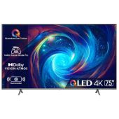 טלוויזיה חכמה "75 HISENSE QLED 4K הייסנס דגם 75E7KQ PRO