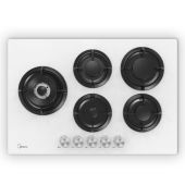 כיריים גז זכוכית 5 להבות MIDEA מידאה דגם 75GP503 6753