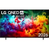 טלוויזיה חכמה 75" LG QNED AI אל ג`י דגם 75QNED72B6T