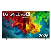 טלוויזיה חכמה "LG QNED AI MINI LED QNED84 4K 75 אל ג`י דגם 75QNED84B6T