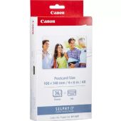 סט דיו + נייר 36 גיליונות CANON KP-36IP 100 x 148 קנון דגם 7737A001AH