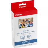 סט דיו + נייר 36 גיליונות CANON KC-36IP קנון דגם 7739A001AH
