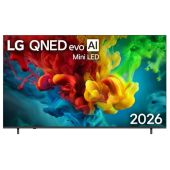 טלוויזיה חכמה "LG QNED AI MINI LED QNED84 4K 85 אל ג`י דגם 85QNED84B6T