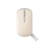 עכבר אלחוטי קרם ASUS MD100 אסוס דגם 90XB07A0-BMU0A0