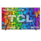 טלוויזיה חכמה "98 MINI LED מבית TCL טי.סי.אל דגם 98C755
