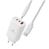 מטען קיר מהיר 65W מבית MIRACASE מירהקייס דגם 99213-003-27