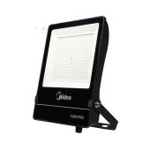 פנס הצפה צבע שחור אור חם MIDEA 150W מידאה דגם ML-FLF150W30-02B-WW-B